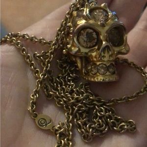 Alexander McQueen skull necklace